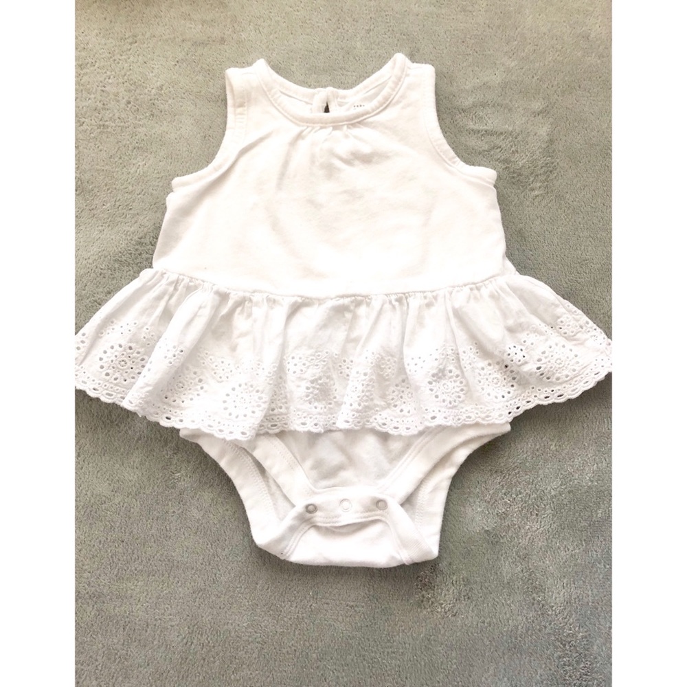 Baby Gap Eyelet Tank Body Dress